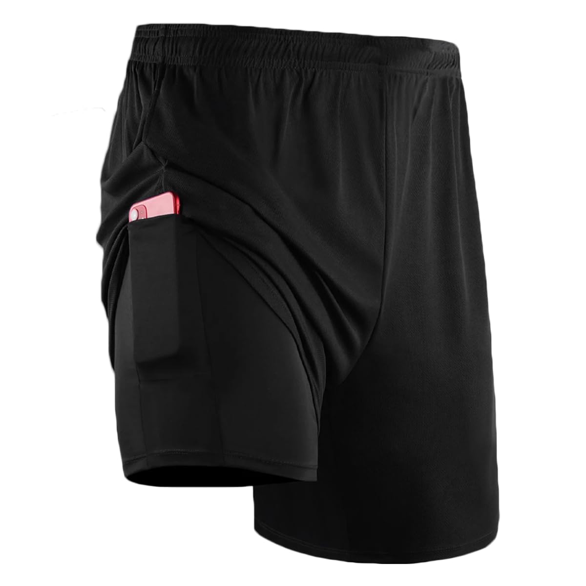 Shorts Masculino 2 em 1 Fitness