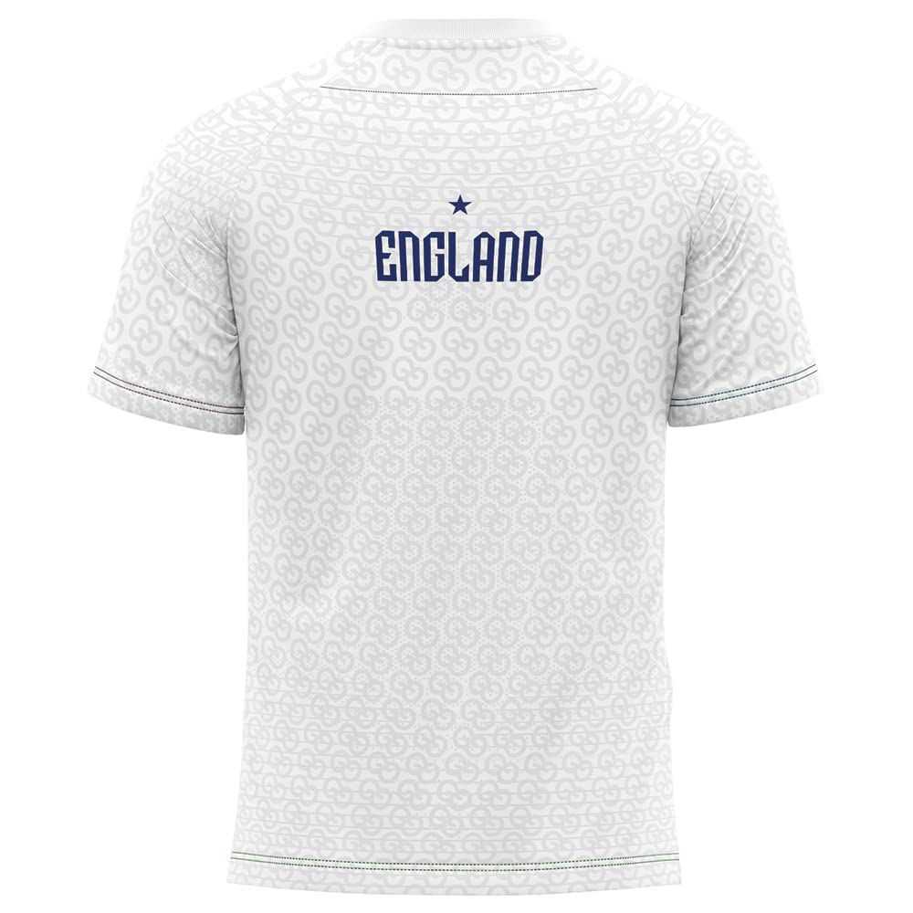 Camiseta Filtro UV Inglaterra Copa Torcedor Retrô