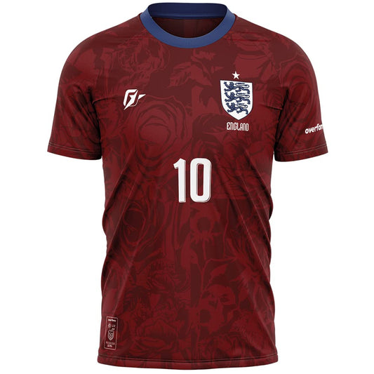 Camiseta Filtro UV Inglaterra Copa Torcedor Retrô