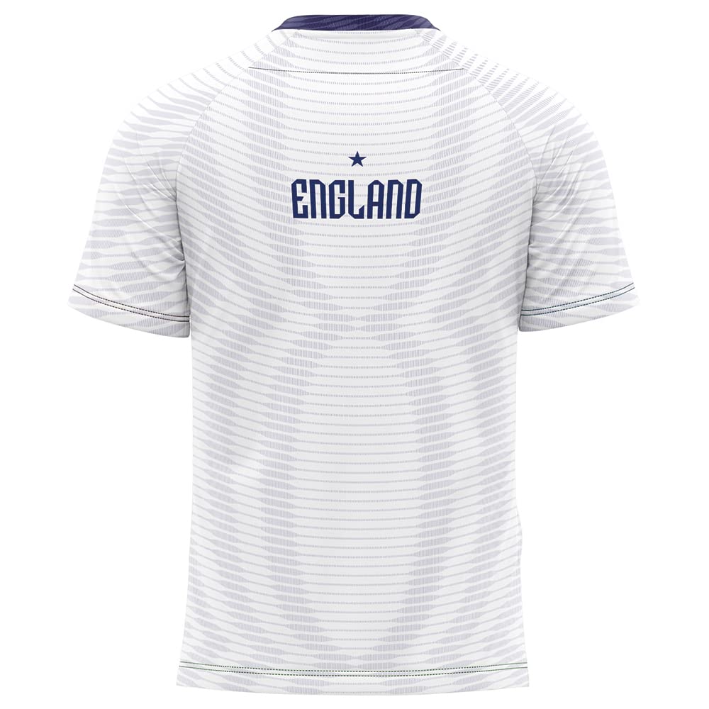 Camiseta Filtro UV Inglaterra Copa Torcedor Retrô