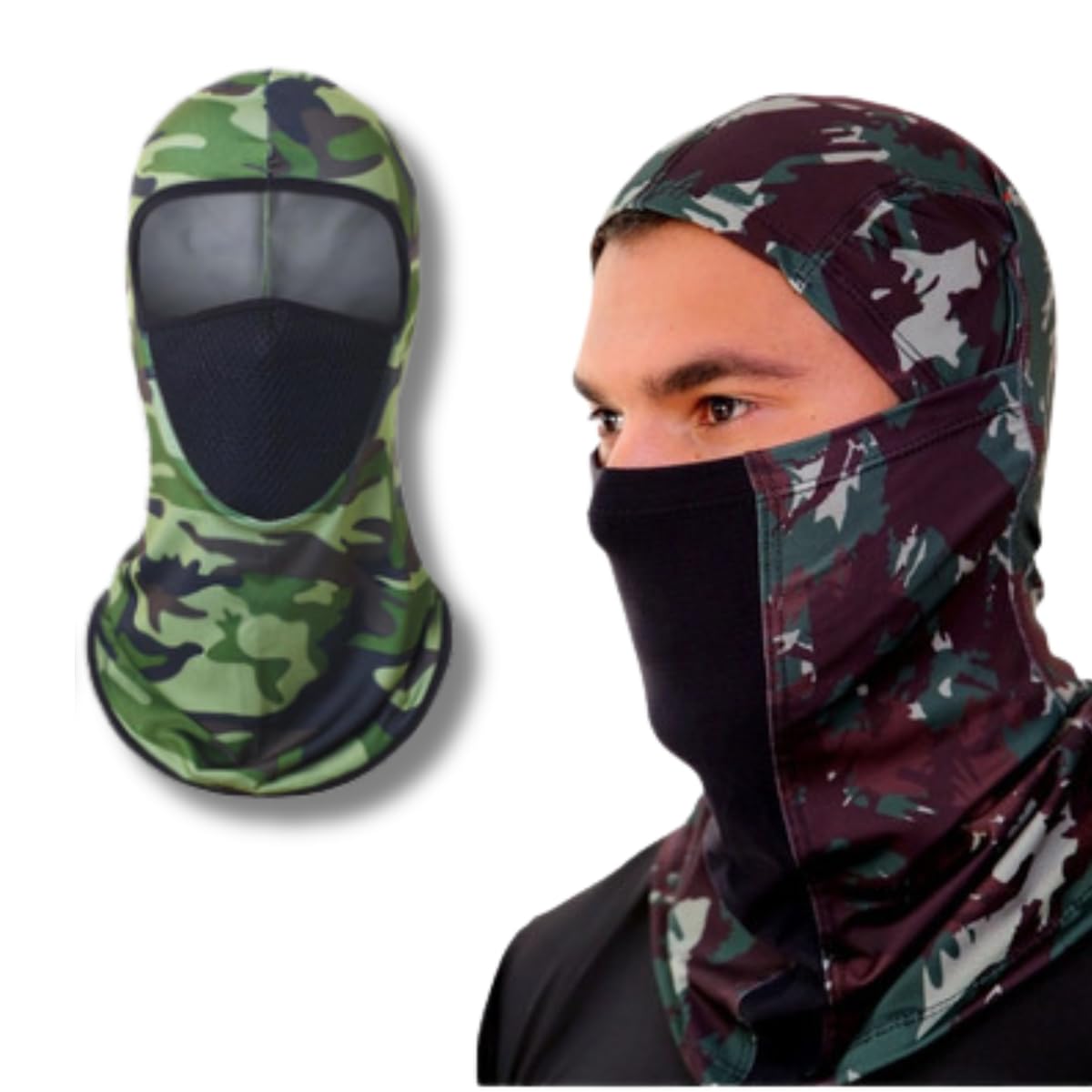 Balaclava touca ninja respirável | 3 CORES proteção UV para pescar pescaria |DEPARTAMENT STORE